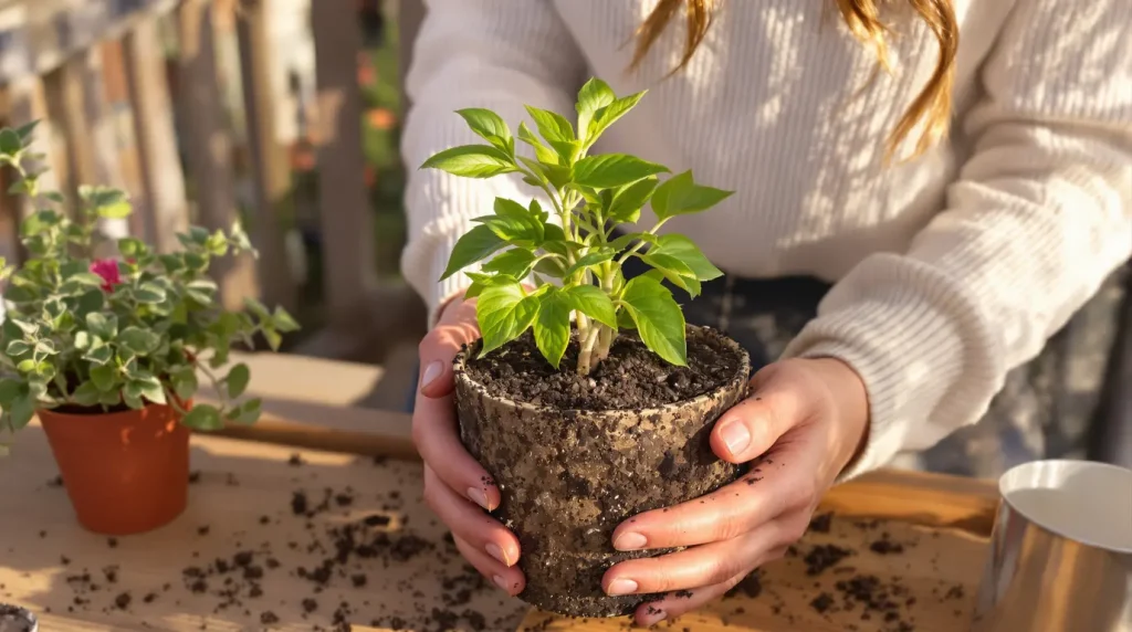 Cette plante remplace les cubes de bouillon en cuisine et se rempote à cette période précise